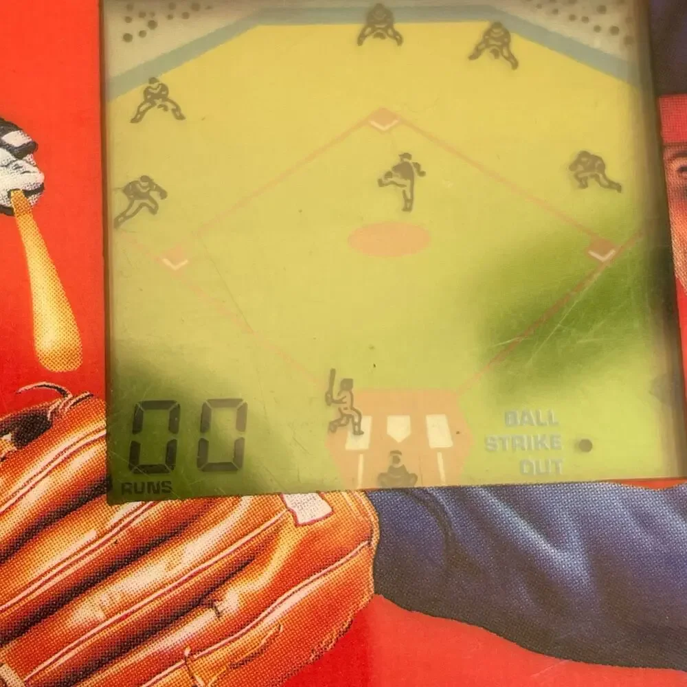 Vintage Tiger Electronics Handheld Baseball Game 1988 Toy Tested & Works